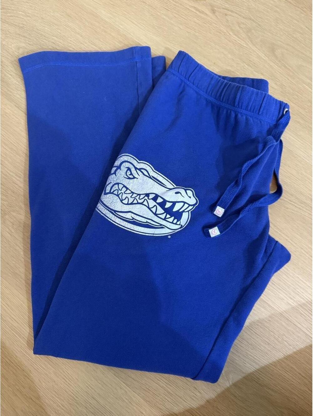 VS PINK The Mayfair Group Playing With Fate Royal Blue Wide-Leg Sweatpants M
